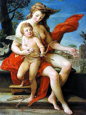 П. Батони. Венера и Амур. 1785