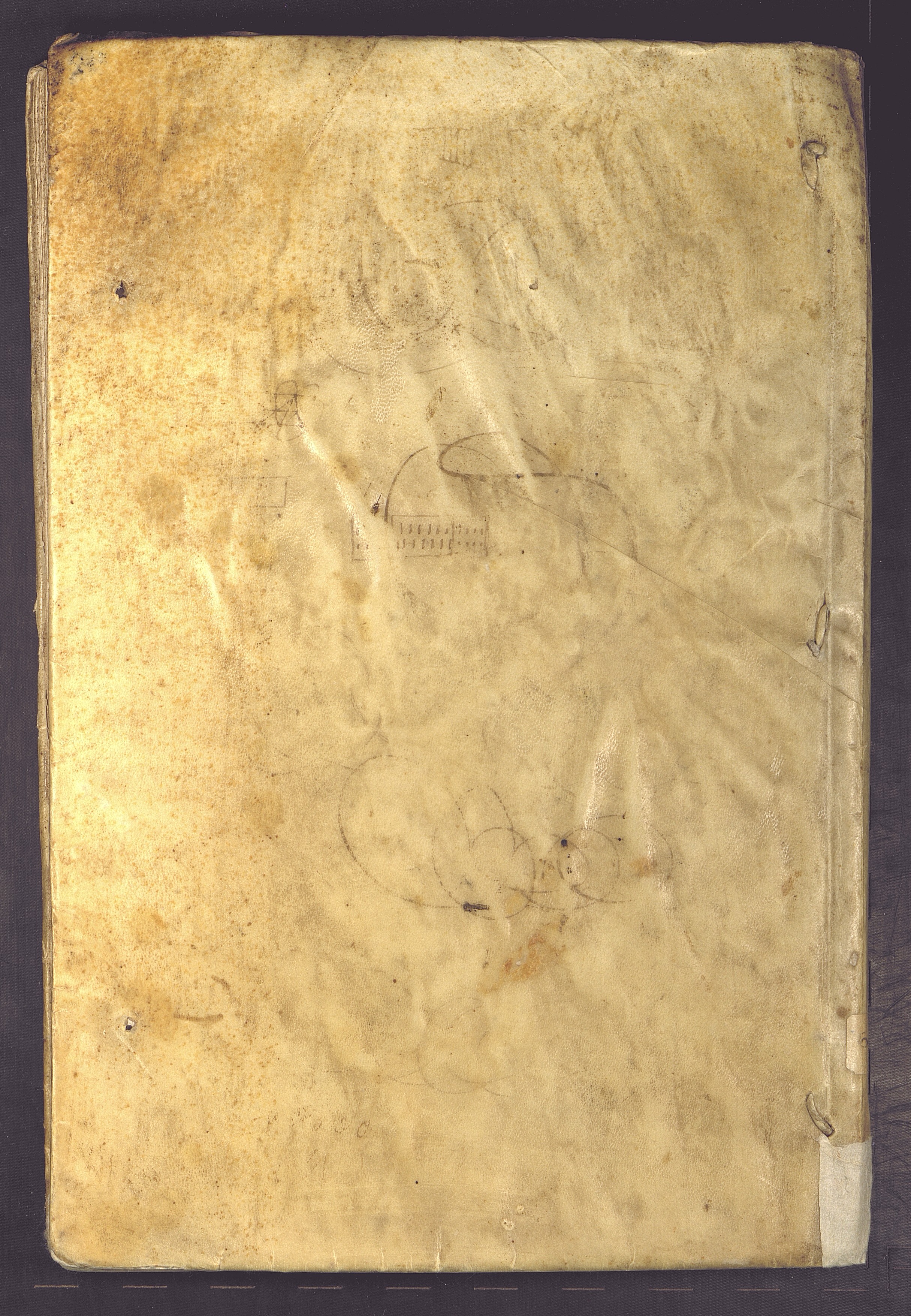 5.	Нижняя крышка переплета рукописи (РК инв. № 14258)