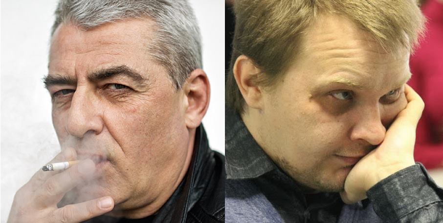 Михаил Гиголашвили и Алексей Сальников