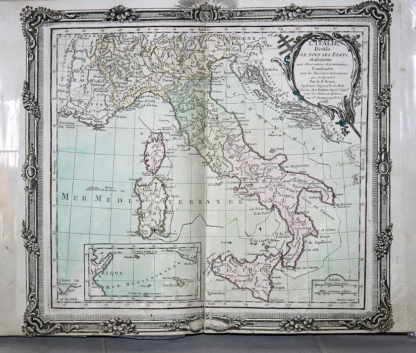 Новый элементарный атлас для изучения географии, состоит из 28 общих карт. – Париж, 1785