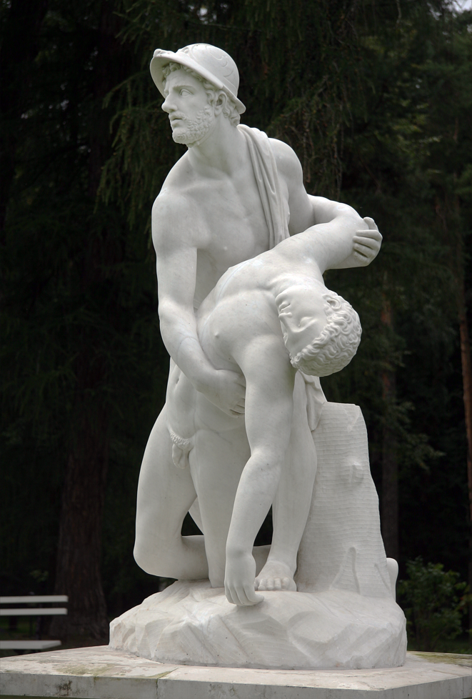 Менелай с телом Патрокла. Группа Конец XVIII века Неизвестный скульптор 